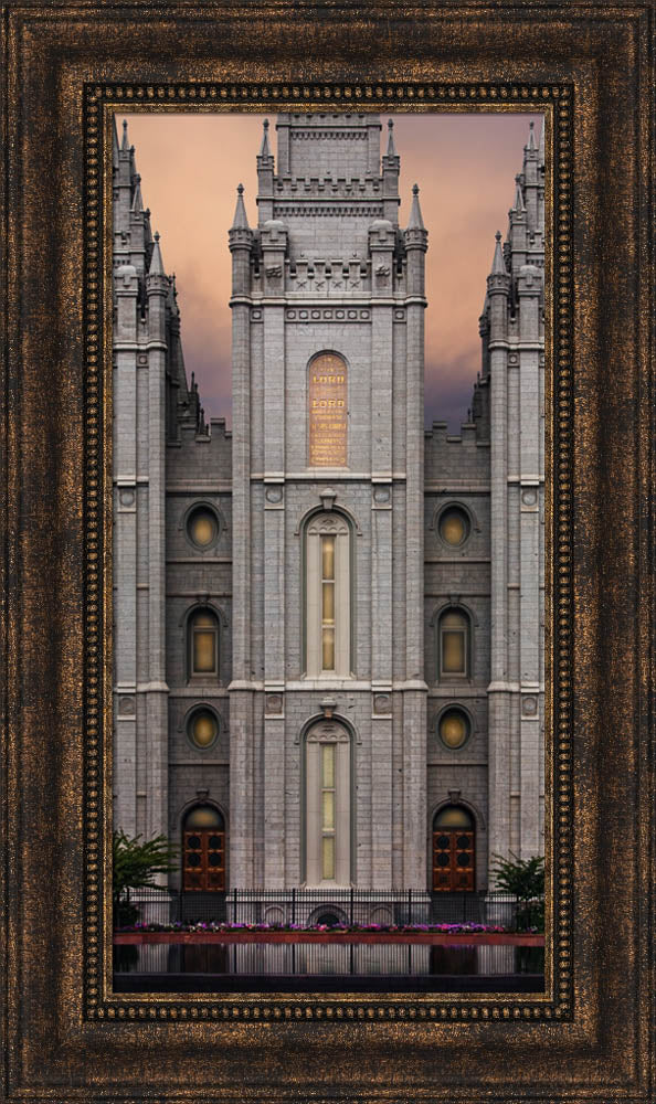 Salt Lake Temple - A Mighty Fortress by Robert A Boyd