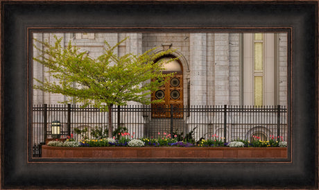 Salt Lake Temple - Sacred Doors by Robert A Boyd