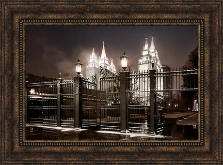 Salt Lake Temple - Straight is the Gate by Robert A Boyd