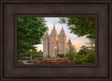 Salt Lake Temple - Calm Summer by Robert A Boyd