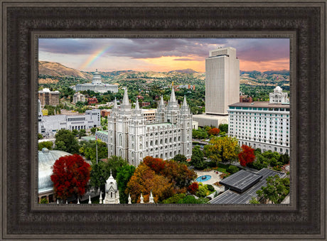 Salt Lake Temple - Temple Square by Robert A Boyd