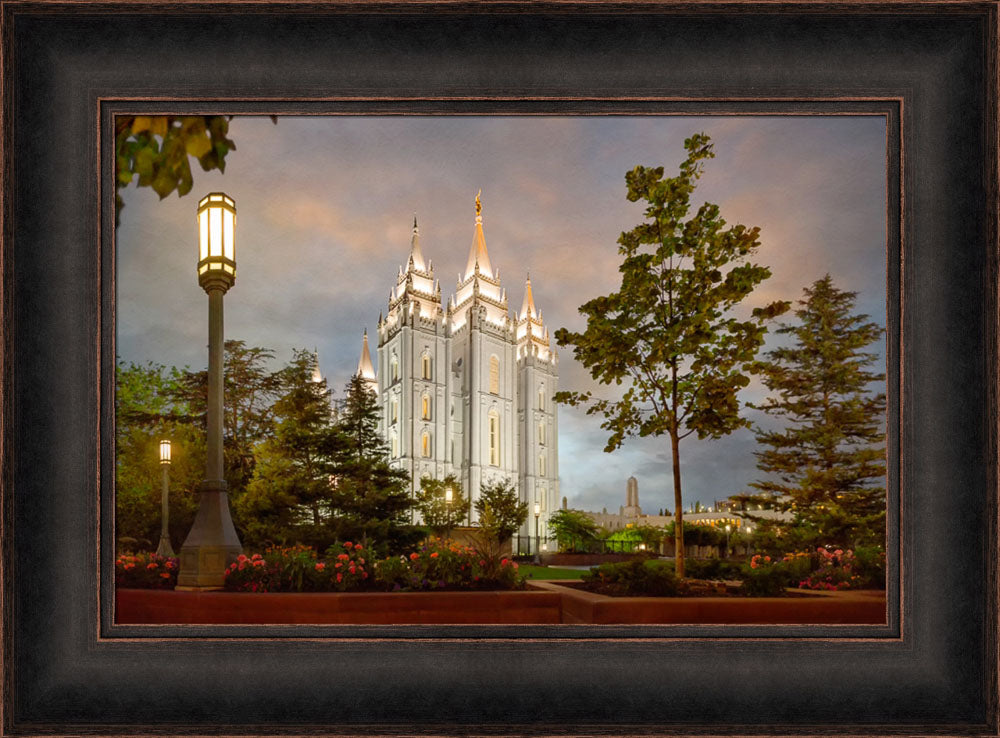 Salt Lake Temple - Liberation by Robert A Boyd