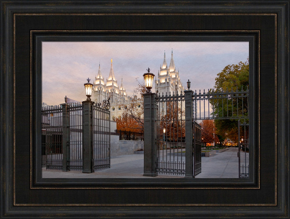 Salt Lake Temple - Enter In by Robert A Boyd