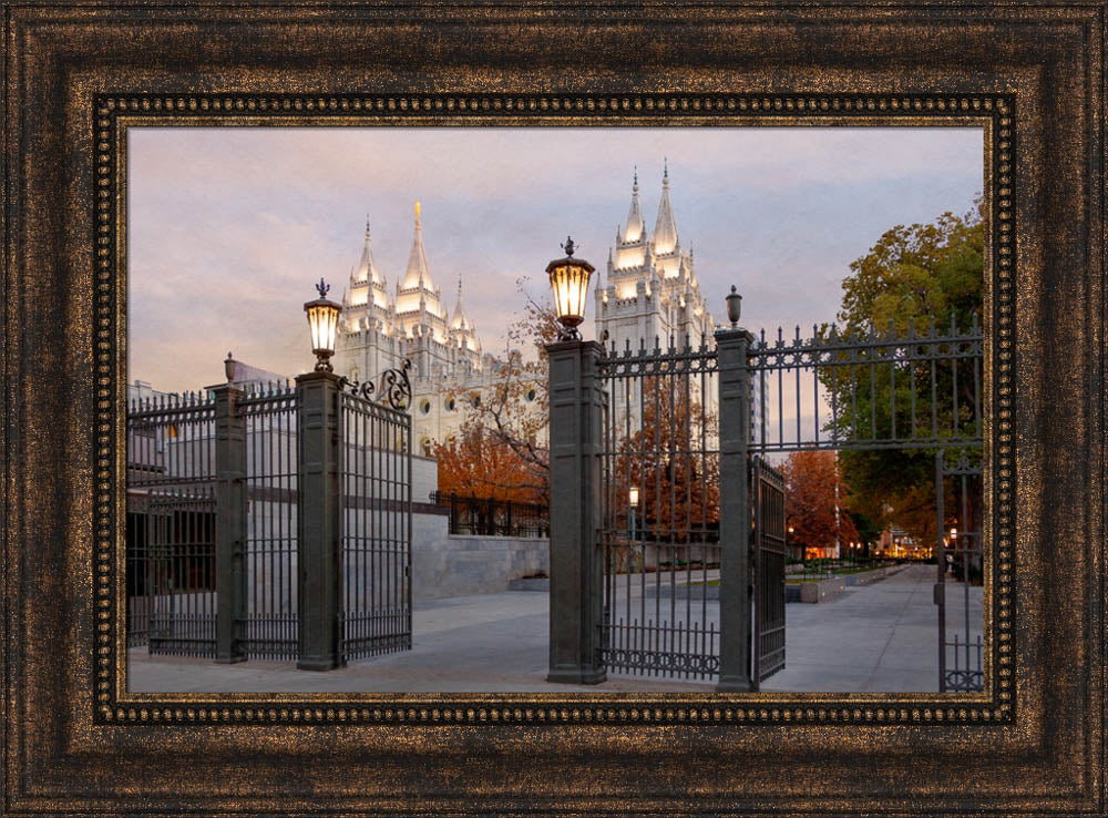 Salt Lake Temple - Enter In by Robert A Boyd