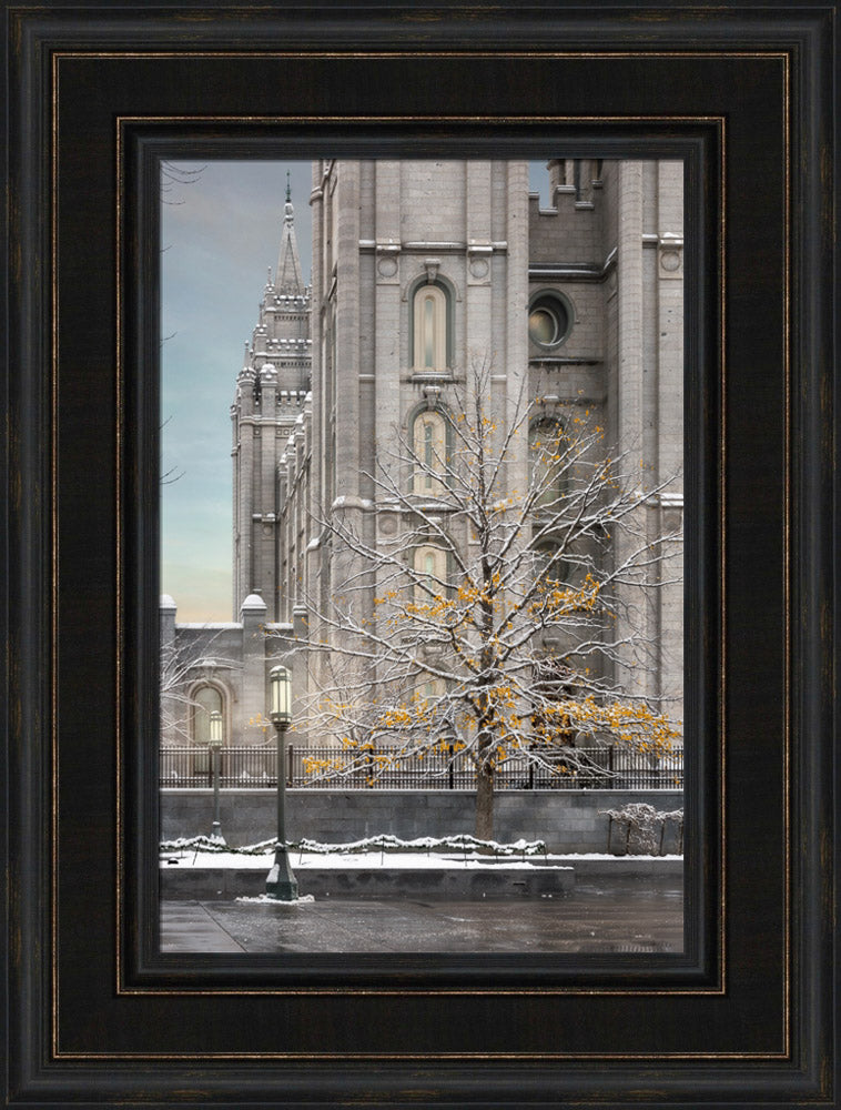 Salt Lake Temple - Tree of Life by Robert A Boyd