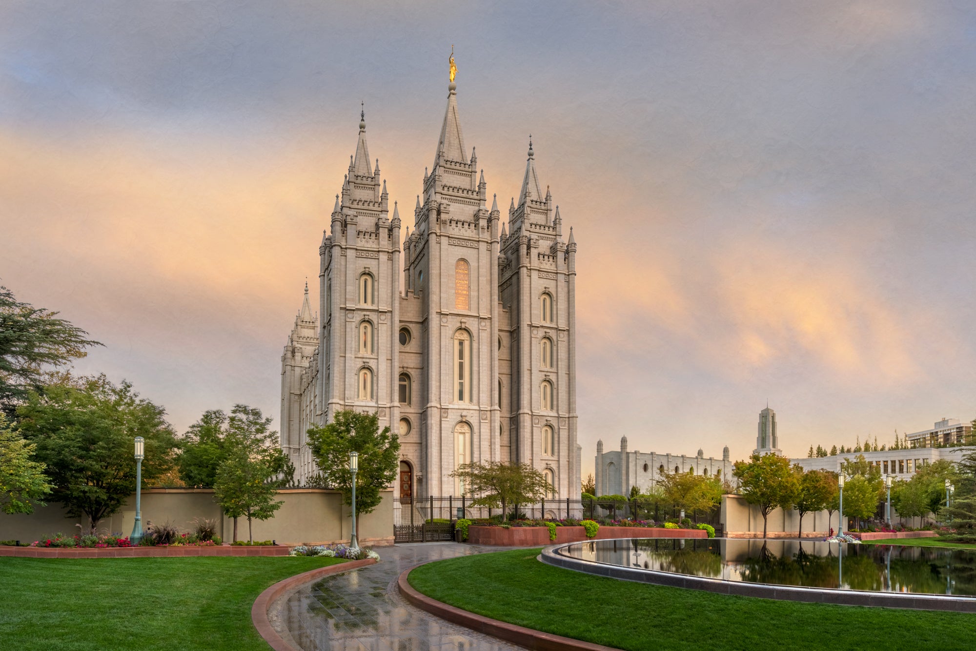 Salt Lake Temple - Covenant Path Series by Robert A Boyd