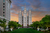 Salt Lake Temple - Amazing Grace by Robert A Boyd