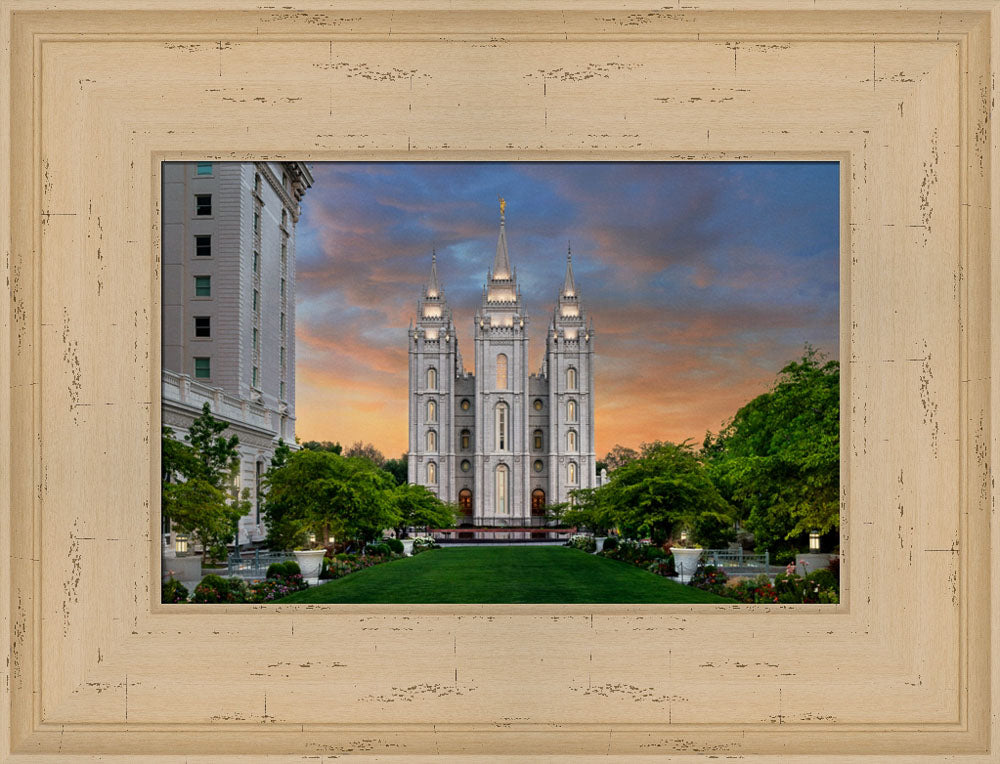 Salt Lake Temple - Amazing Grace by Robert A Boyd