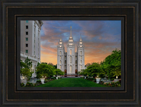 Salt Lake Temple - Amazing Grace by Robert A Boyd