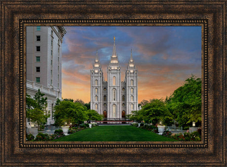 Salt Lake Temple - Amazing Grace by Robert A Boyd