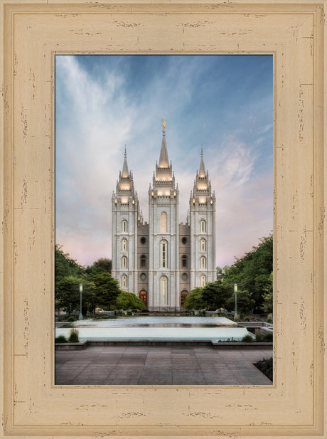 Salt Lake Temple - Chrome Series by Robert A Boyd