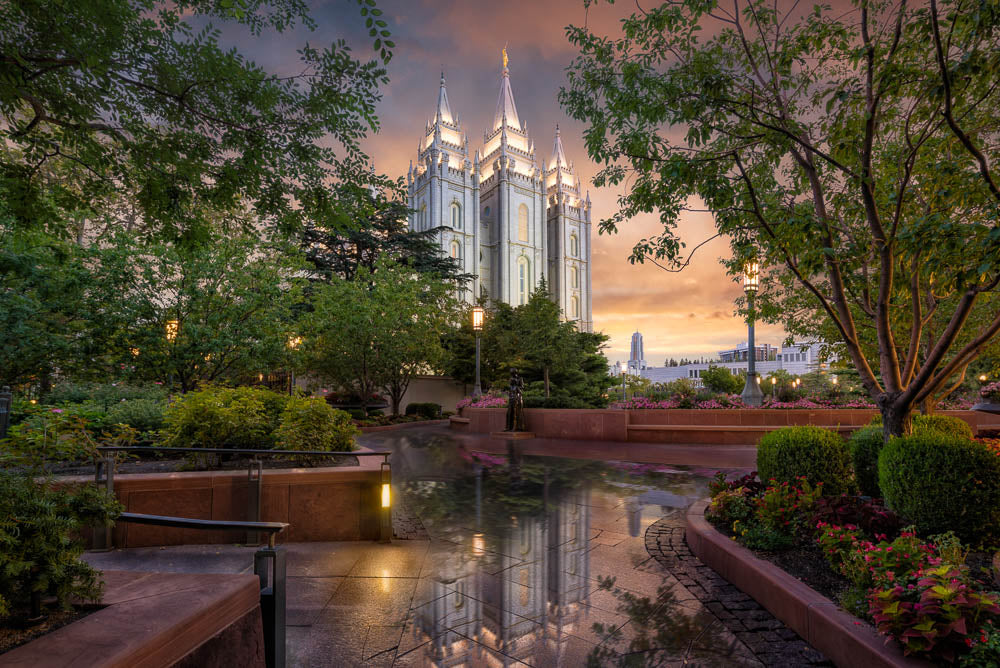 Salt Lake Temple - A Covenant People by Robert A Boyd