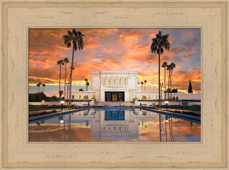 Mesa Temple - Sunrise by Robert A Boyd