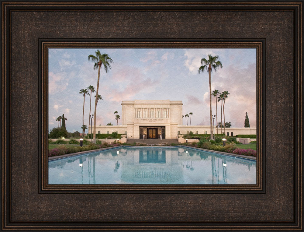 Mesa Temple - Textured by Robert A Boyd