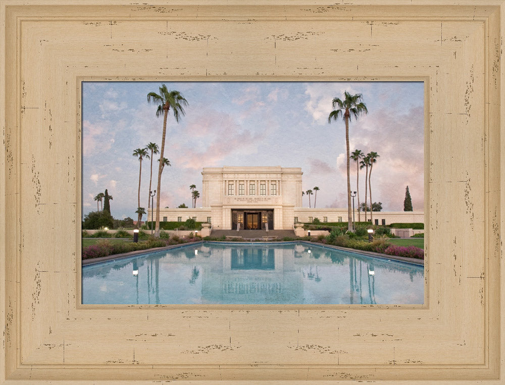 Mesa Temple - Textured by Robert A Boyd