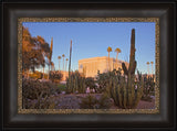 Mesa Temple - Cactus by Robert A Boyd