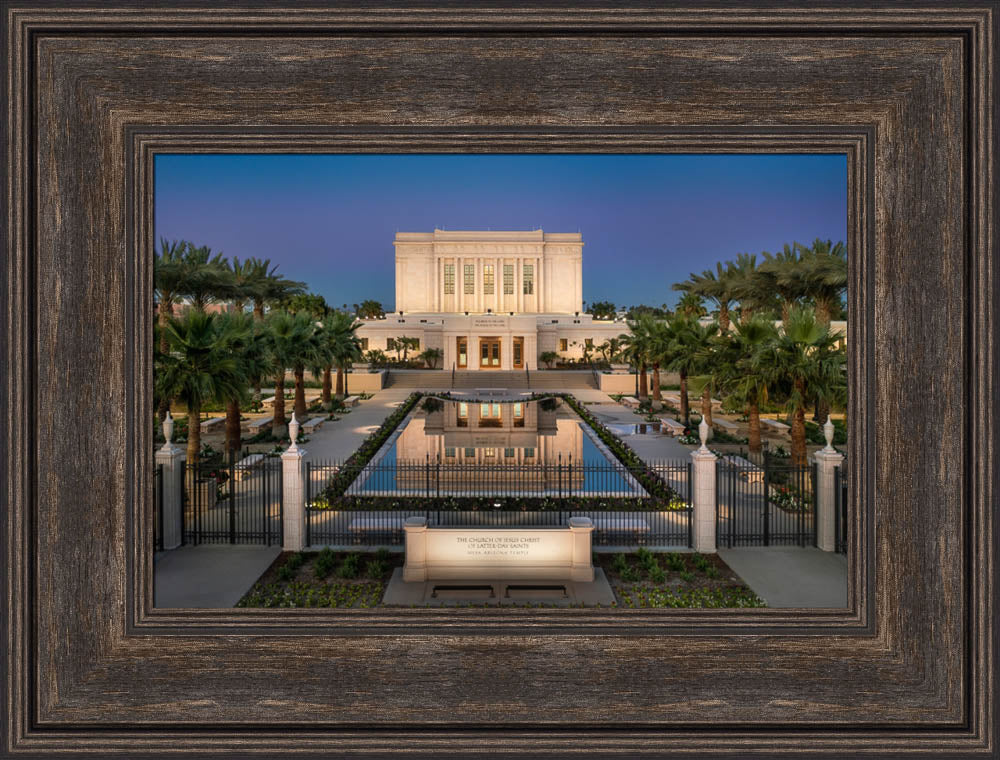 Mesa Temple - Reflection of Hope by Robert A Boyd