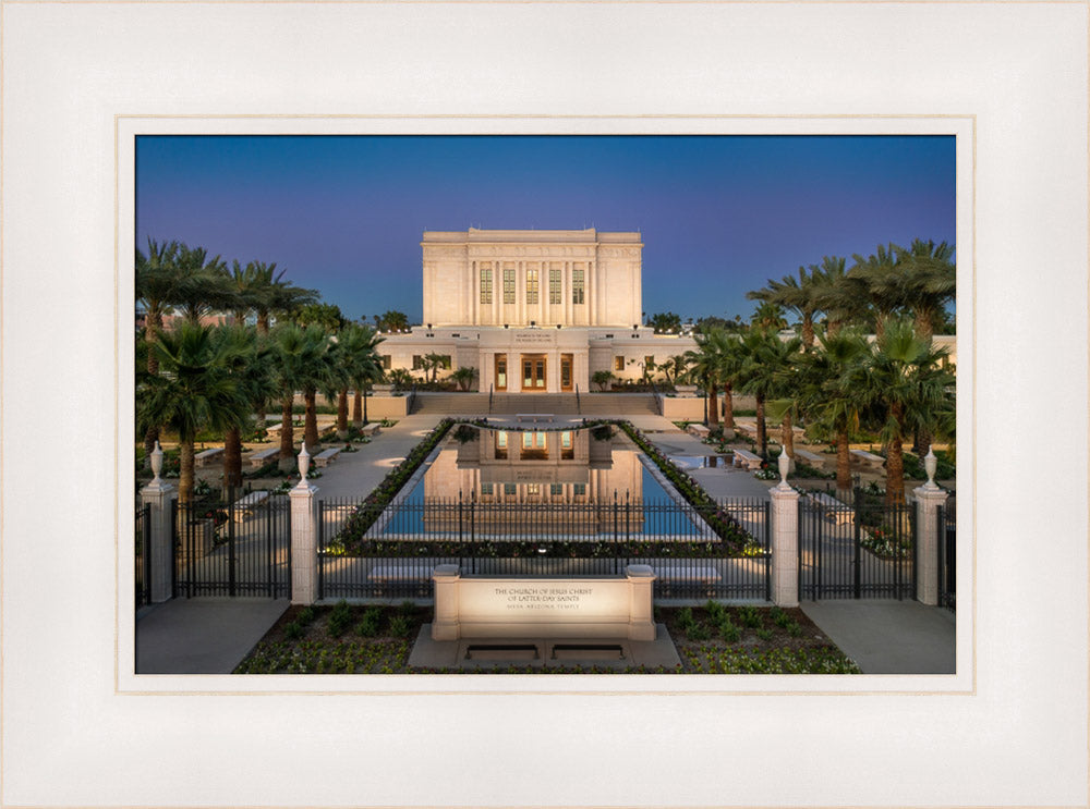 Mesa Temple - Reflection of Hope by Robert A Boyd