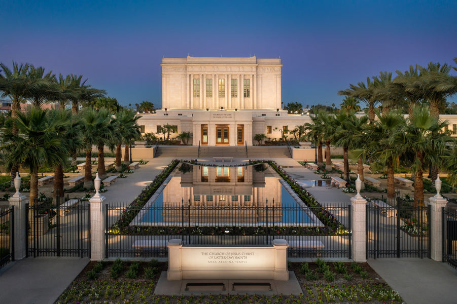 Mesa Temple Reflection Of Hope By Robert A Boyd Altus Fine Art   RB00723 1200x600 Crop Center 