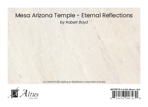 Mesa Temple - Eternal Reflections by Robert A Boyd