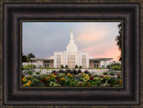 Idaho Falls Temple - Vibrant Morning by Robert A Boyd