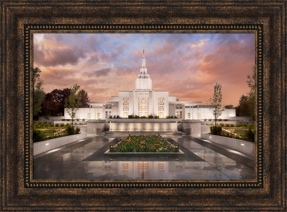 Idaho Falls Temple - Covenant Path Series by Robert A Boyd