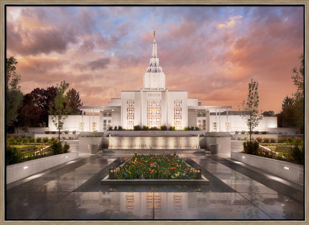 Idaho Falls Temple - Covenant Path Series by Robert A Boyd