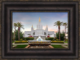 Oakland Temple - Fountains by Robert A Boyd