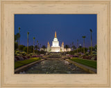 Oakland Temple - Night Stream by Robert A Boyd