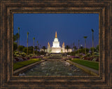 Oakland Temple - Night Stream by Robert A Boyd