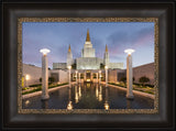 Oakland Temple - Reflection Pool by Robert A Boyd