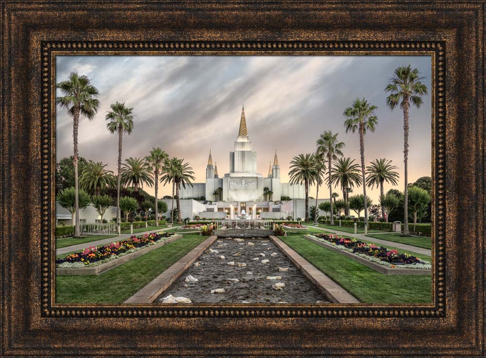 Oakland Temple - Chrome Series by Robert A Boyd