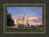 Ogden Temple - Eventide by Robert A Boyd