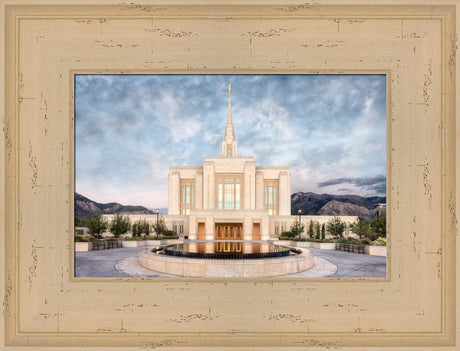 Ogden Temple - Chrome Series by Robert A Boyd