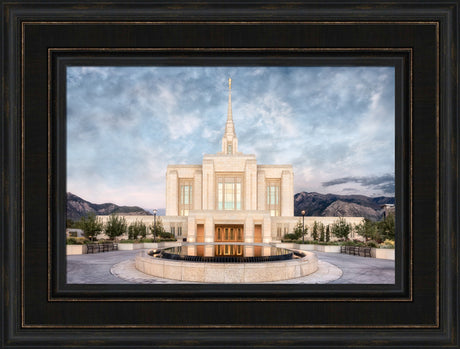 Ogden Temple - Chrome Series by Robert A Boyd