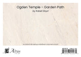 Ogden Temple - Garden Path 5x7 print