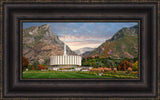 Provo Temple - Late Summer by Robert A Boyd