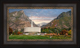 Provo Temple - Late Summer by Robert A Boyd