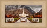 Provo Temple - Fall Gates panoramic by Robert A Boyd