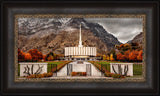 Provo Temple - Fall Gates panoramic by Robert A Boyd