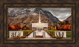 Provo Temple - Fall Gates panoramic by Robert A Boyd