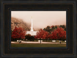 Provo Temple - Sepia by Robert A Boyd