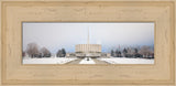 Provo Temple - Fog Panoramic by Robert A Boyd