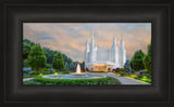 Washington DC Temple - Fountains by Robert A Boyd