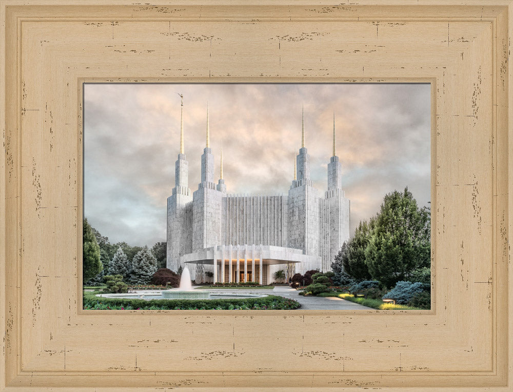 Washington DC Temple - Chrome Series by Robert A Boyd
