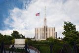 Seattle Temple - Summer by Robert A Boyd