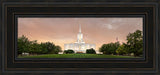 Jordan River Temple - Evening Panoramic by Robert A Boyd