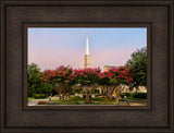 Dallas Temple - Flowering Trees by Robert A Boyd