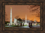 Chicago Temple - Evening Glow by Robert A Boyd