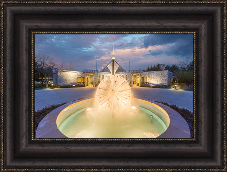 Chicago Temple - Fountains by Robert A Boyd